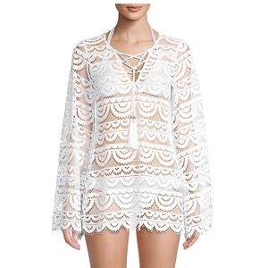 Pilyq lace bathing suit cover up